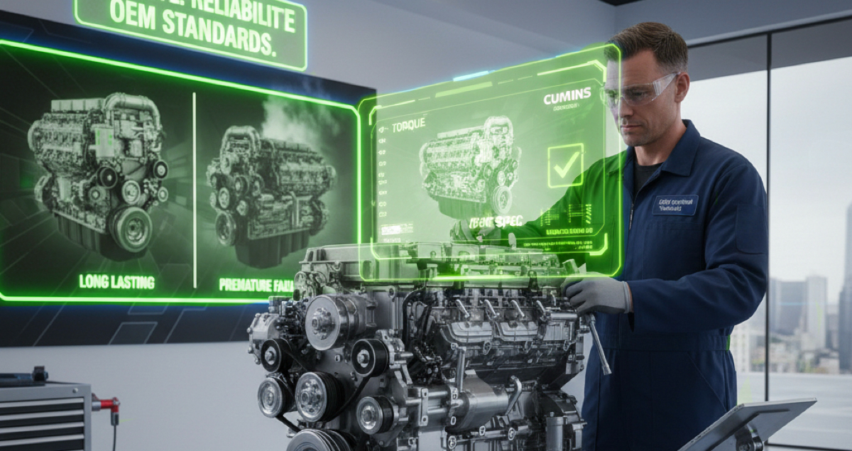 Réparation de qualité supérieure sur les moteurs diesel dans le respect des normes OEM pour une expérience personnalisée avec Diesel Gagnon.